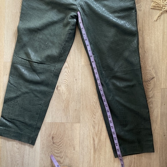 Vintage real leather pants - Picture 5 of 7
